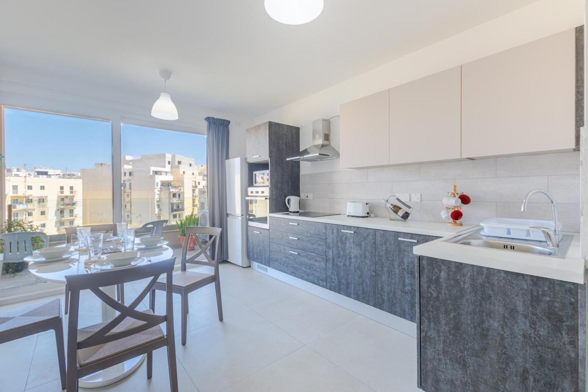 Spacious Brand New Apartment Hc Balcony 3 Bdr 2 Bth Bugibba St. Paul's Bay Exterior foto
